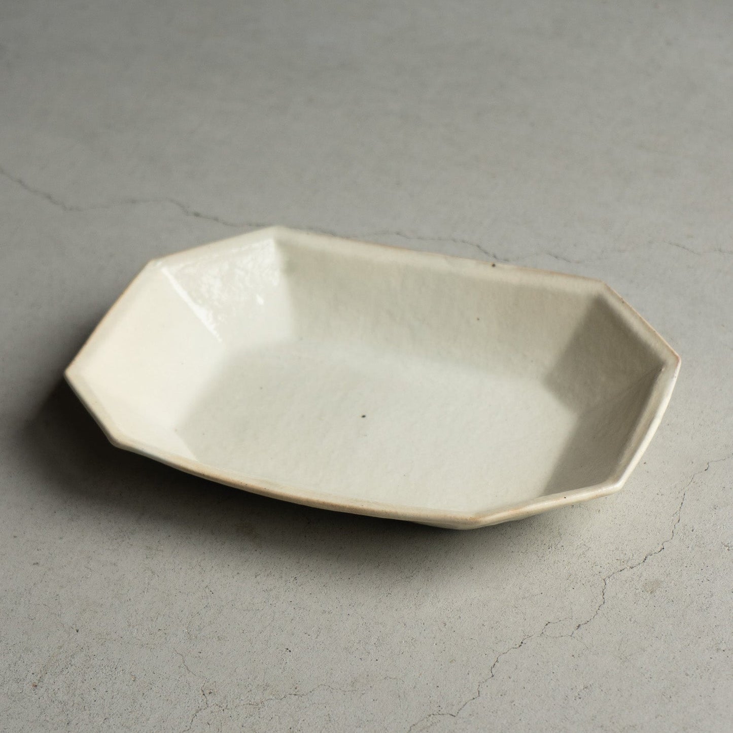 八角鉢 大  鉄散｜古谷製陶所（信楽焼 陶器）【古19】