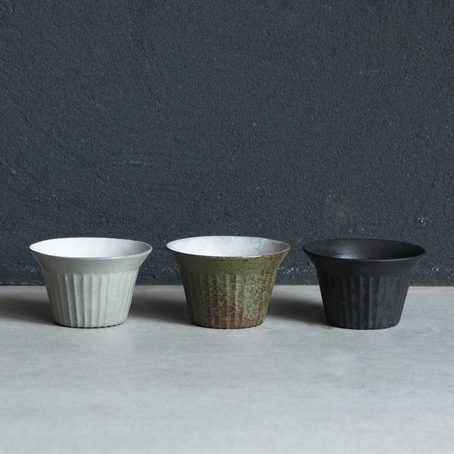 作家　飛松灯器　shave / 小鉢 /gray【6】