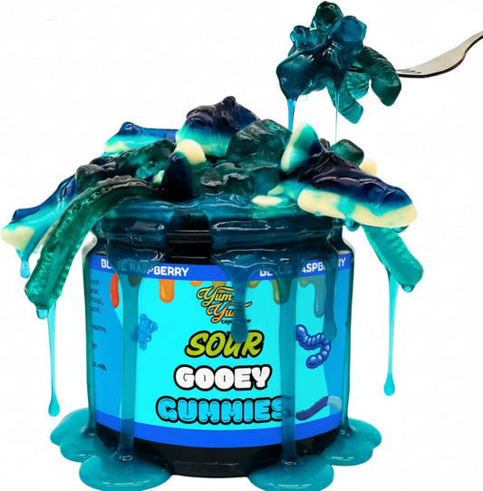 Sour Gooey Gummies | サワーグーイグミ ブルーベリー 180g