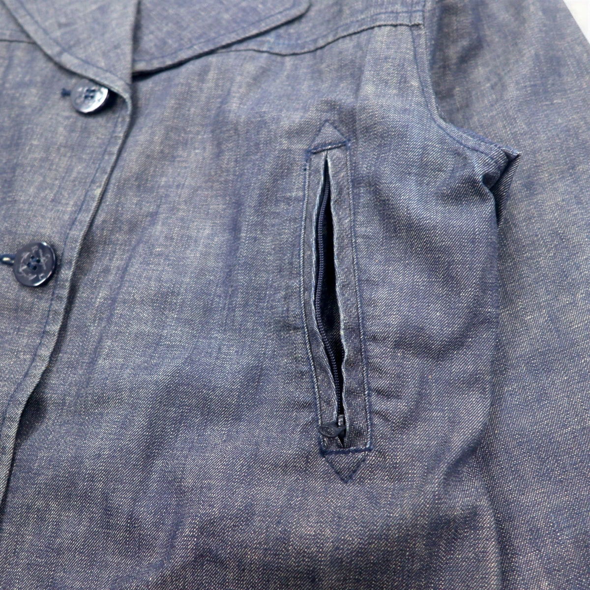 POLO JEANS CO. RALPH LAUREN 90年代 デニム マリンコート カバーオール L インディゴ ブルー