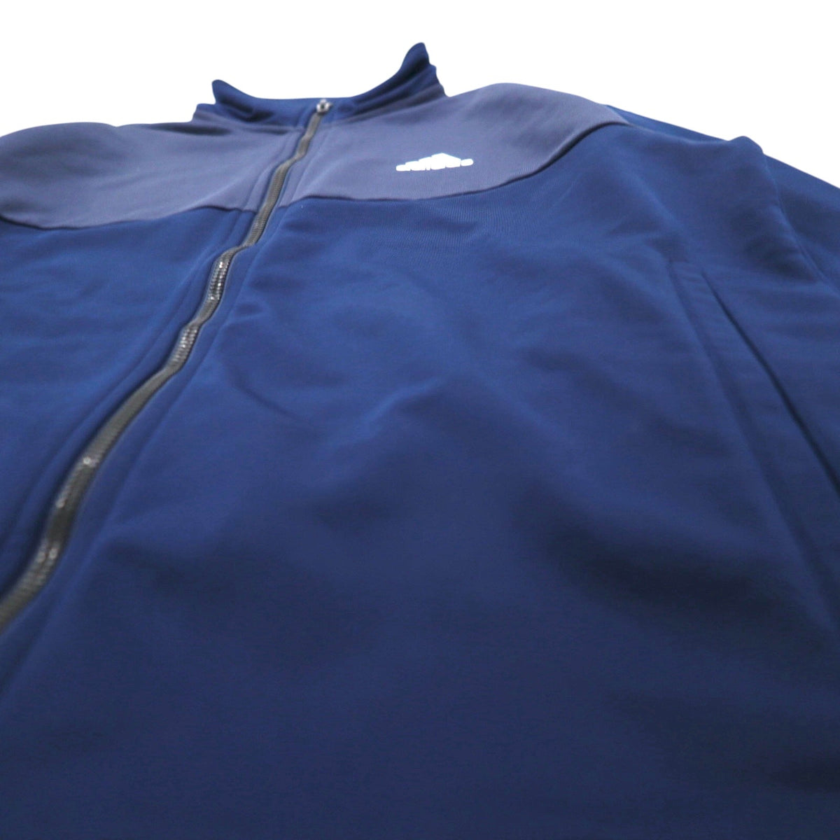 adidas トラックジャケット ジャージ セットアップ M ネイビー ポリエステル BQ8365