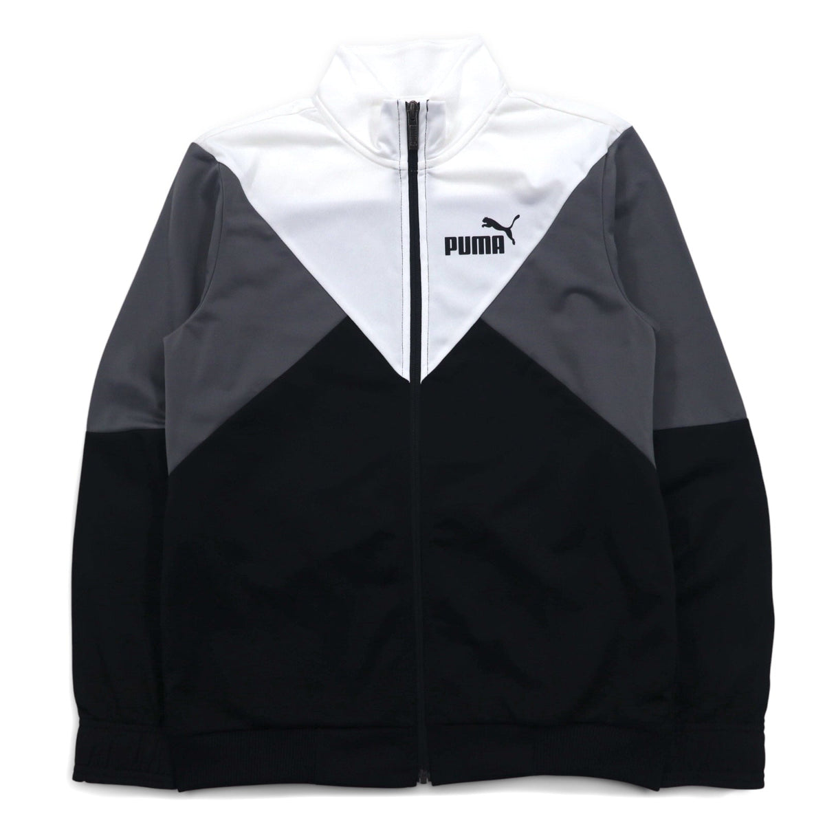 PUMA トラックジャケット ジャージ セットアップ M ブラック ホワイト 585316-01