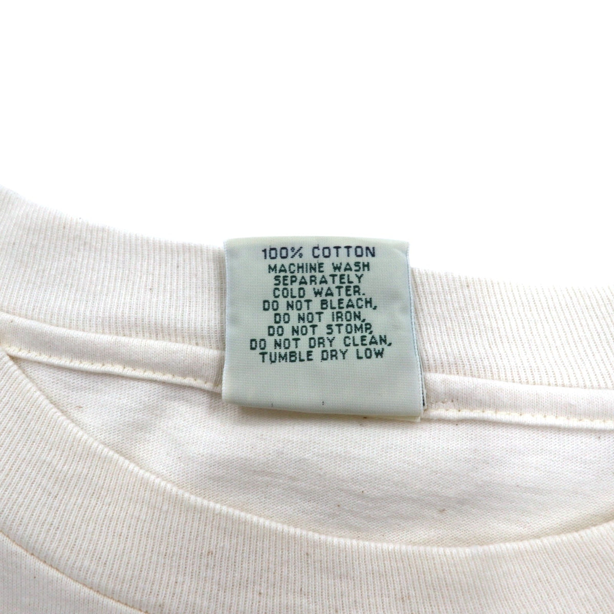 USA製 90年代 Green Brand ロングスリーブTシャツ ロンT XL 袖プリント  SPORTSMEN FISH AND WILDLIFE