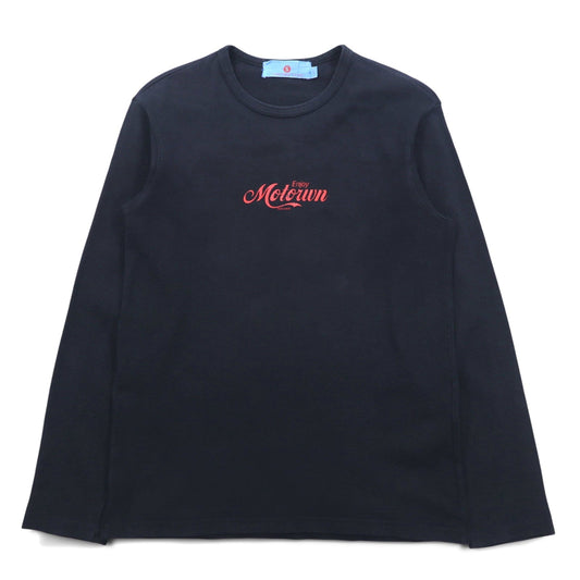 90年代 SOTQ ロングスリーブTシャツ ロンT L ブラック 川崎 kawasaki is BAAAD 両面プリント MOTORWN限定