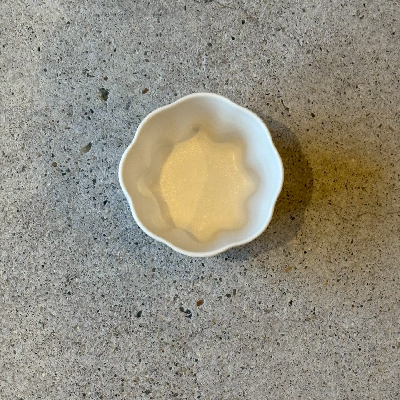 カヌレ茶器 茶杯　白【FK13】