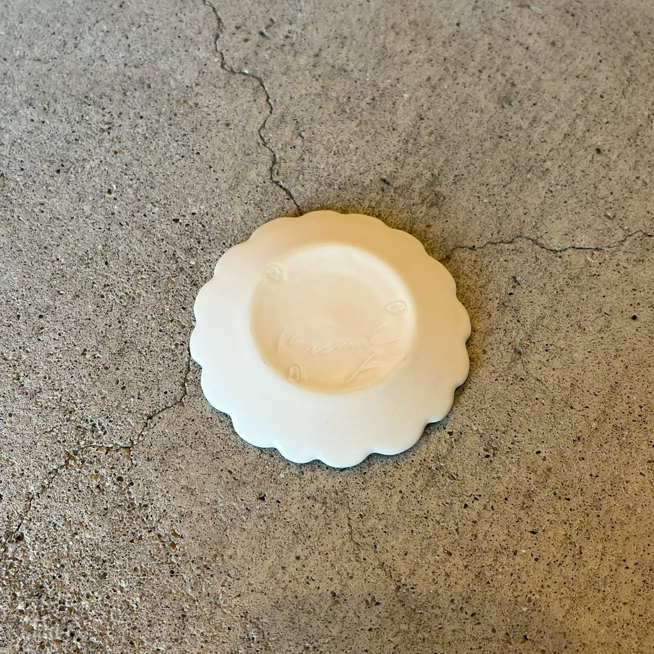 箸置き　カトラリーレストφ7　白【FK29a】