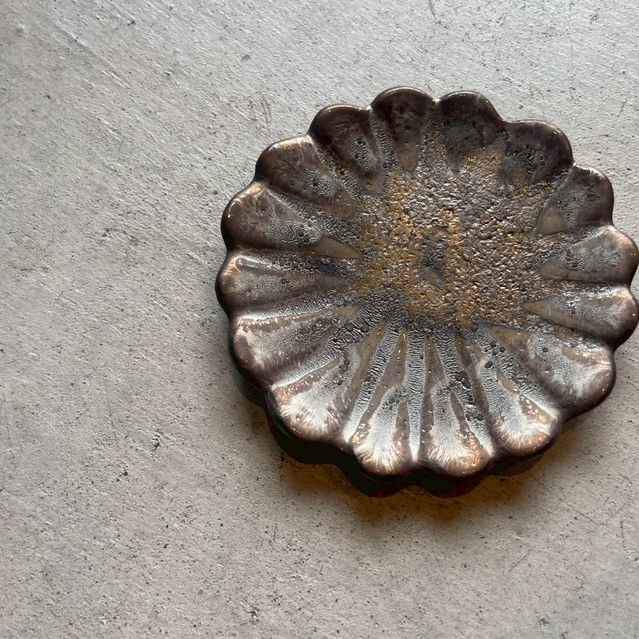 箸置き　カトラリーレストφ7　ブロンズ【FK30】