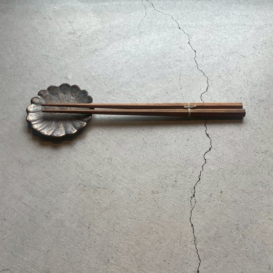 箸置き　カトラリーレストφ7　ブロンズ【FK30】