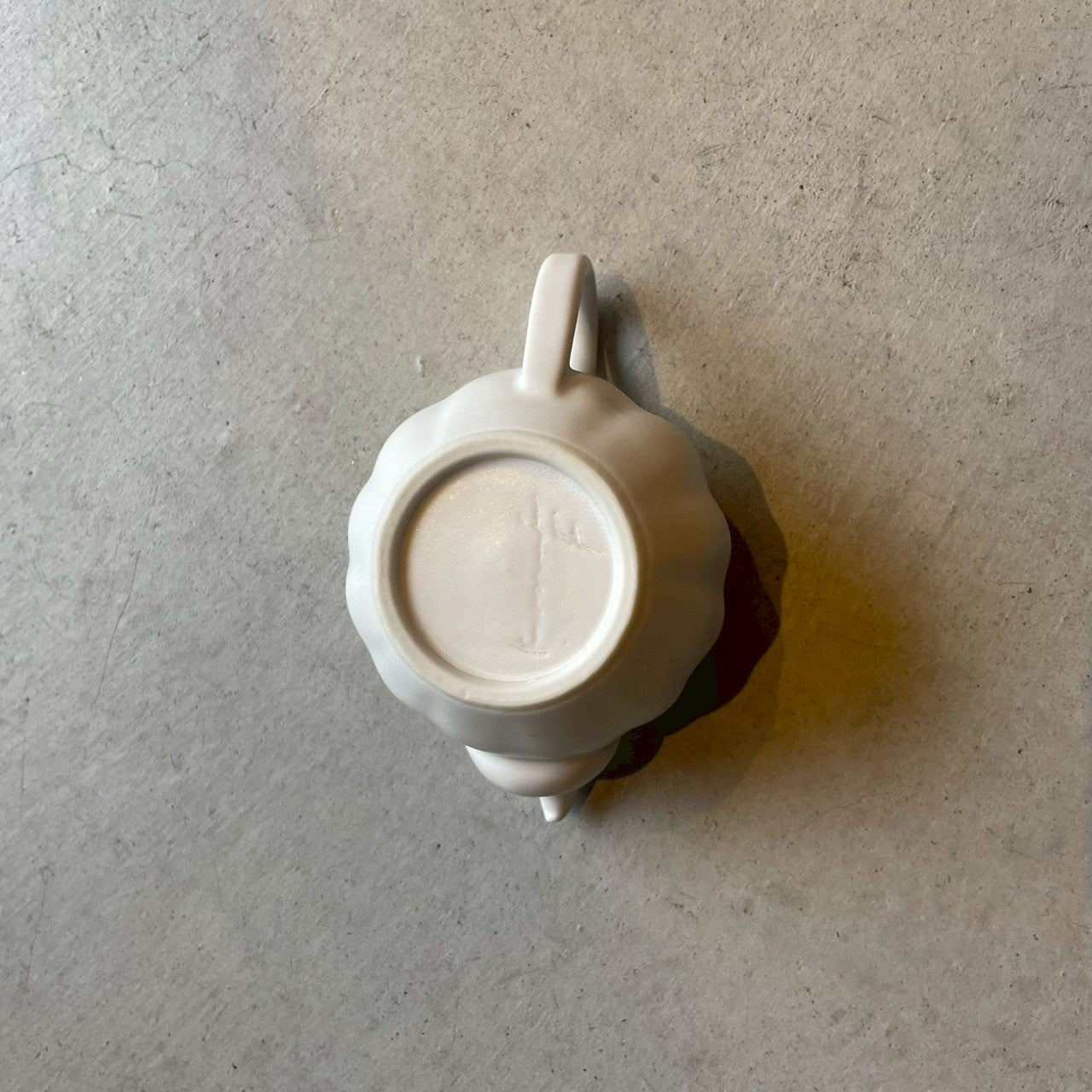 急須シリーズ　茶壺　白【FK36】