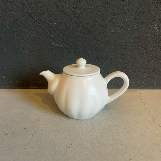 急須シリーズ　茶壺　白【FK36】