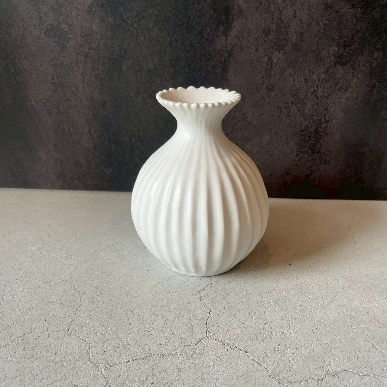 花器D　白【FK62】