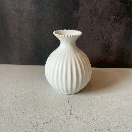 花器D　白【FK62】