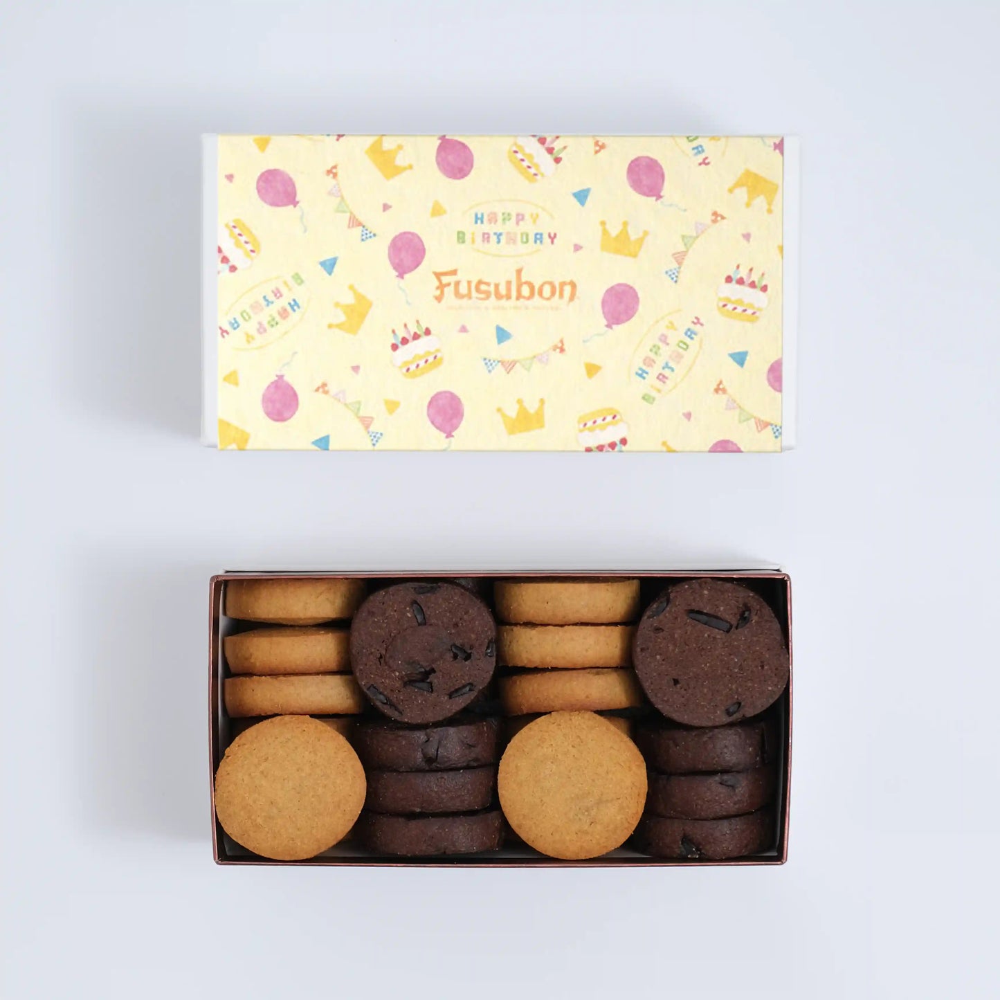 【送料・誕生日限定パッケージ込】フスボンクッキーアソートボックス（32枚入）