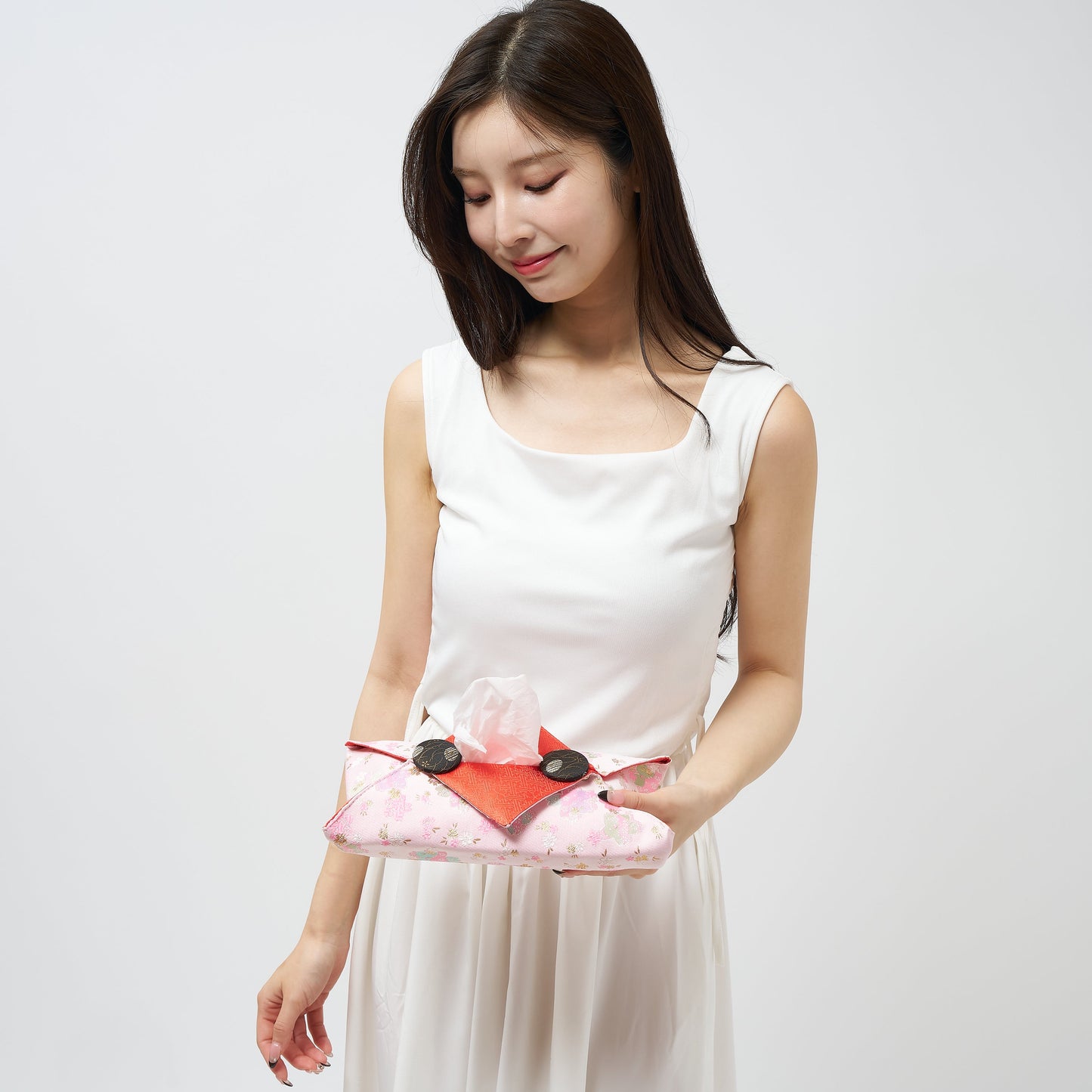 ふんわりティッシュ包み