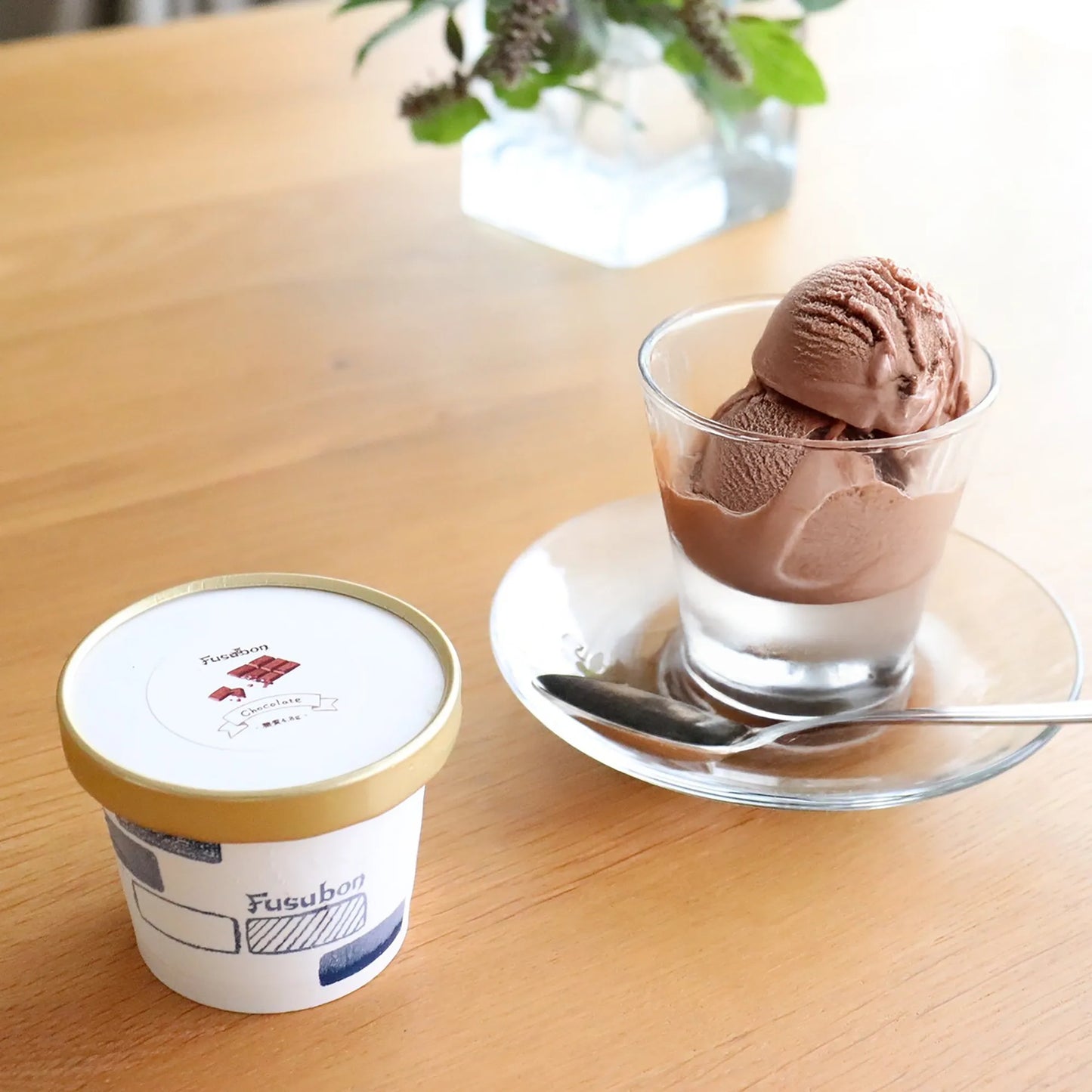 フスボンチョコレートアイス 糖質4.3g（120ml）