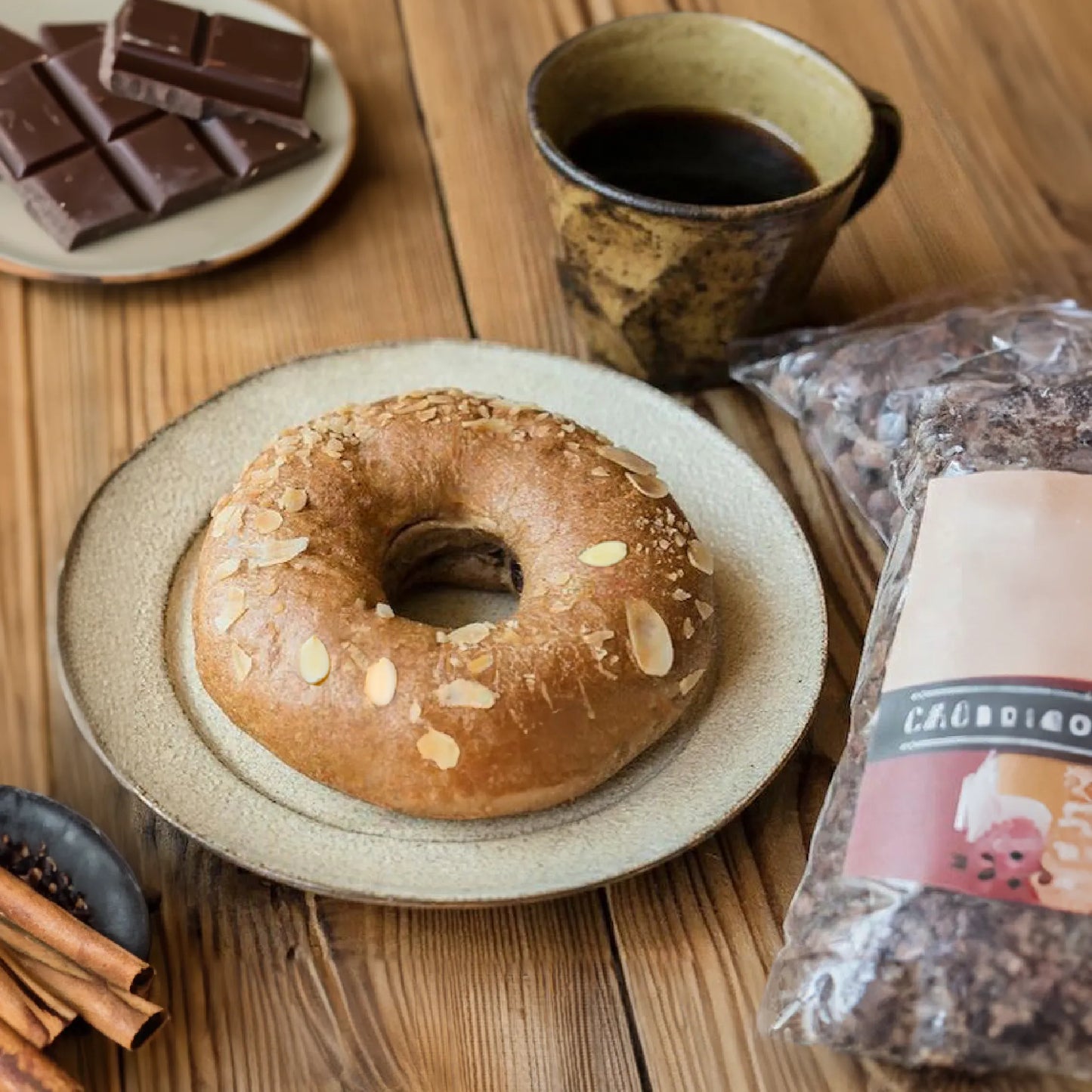 シナモンカカオwithアーモンド 糖質7.4g