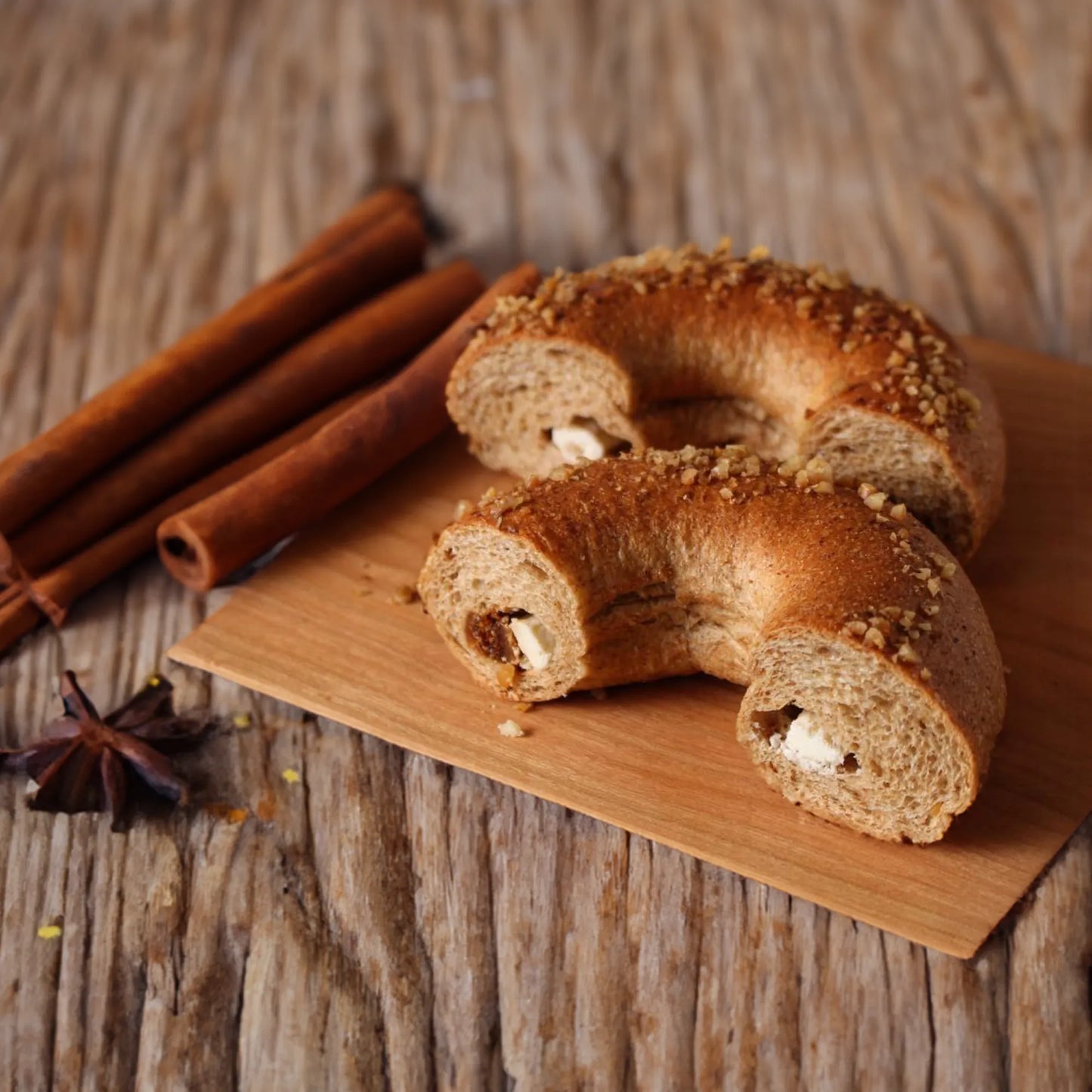 シナモンいちじくクリームチーズwithくるみ 糖質13.5g