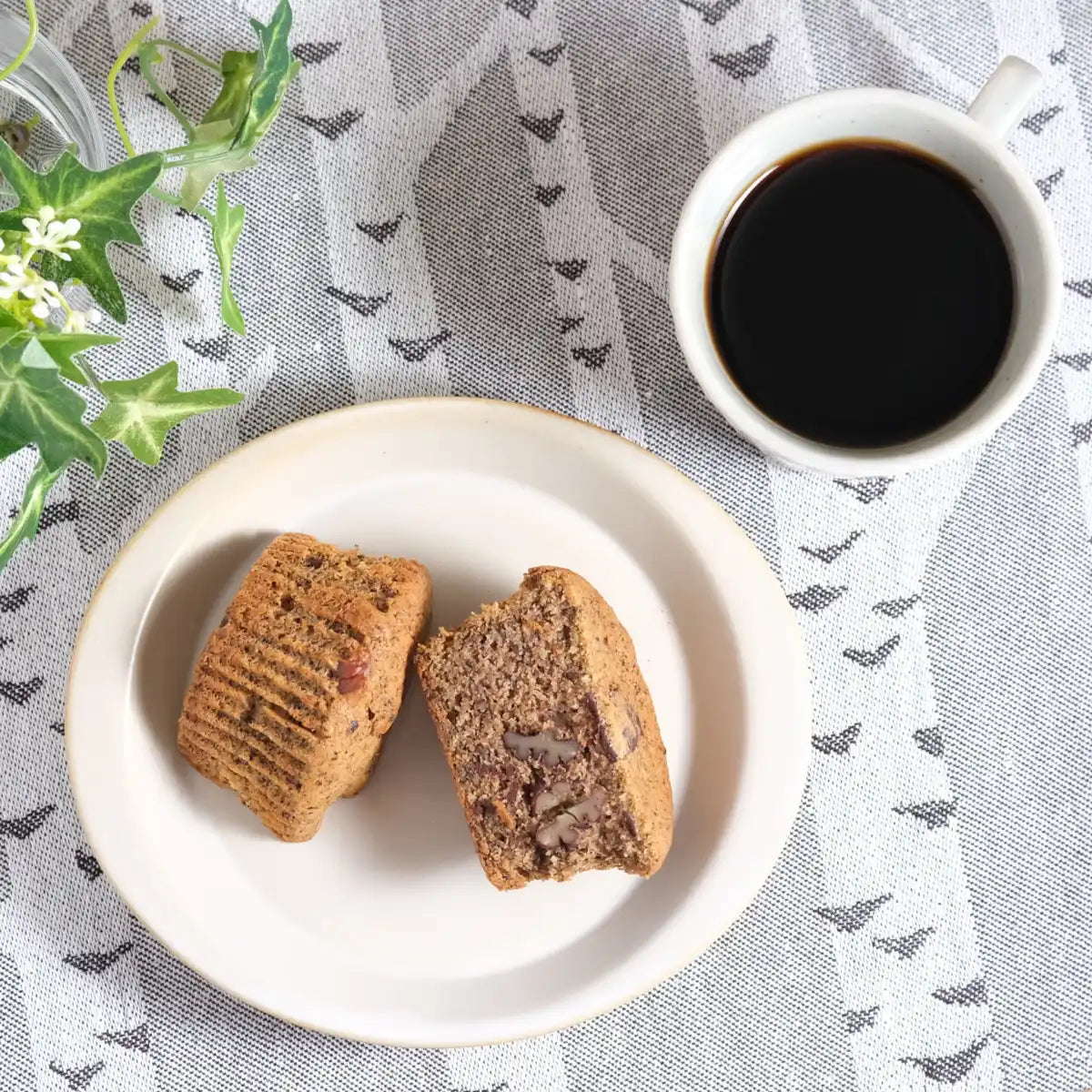 チョコとくるみの紅茶マフィン 糖質2.9g