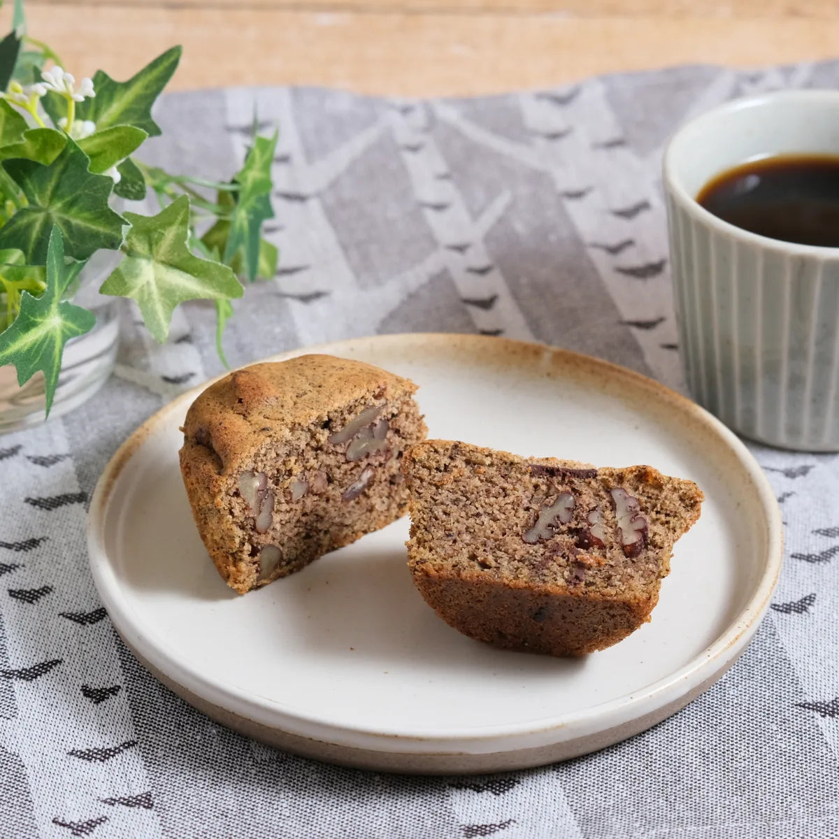 チョコとくるみの紅茶マフィン 糖質2.9g