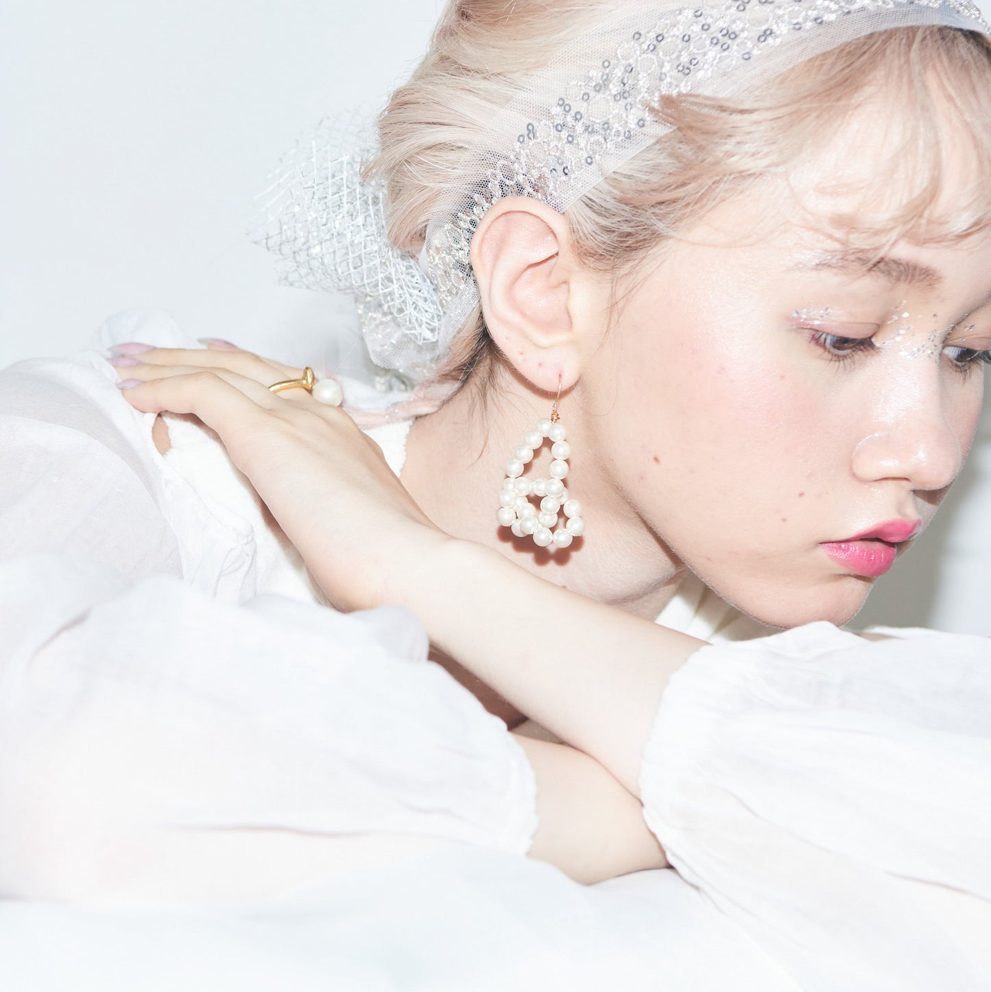 Whip Pearl Pierce/Earrings