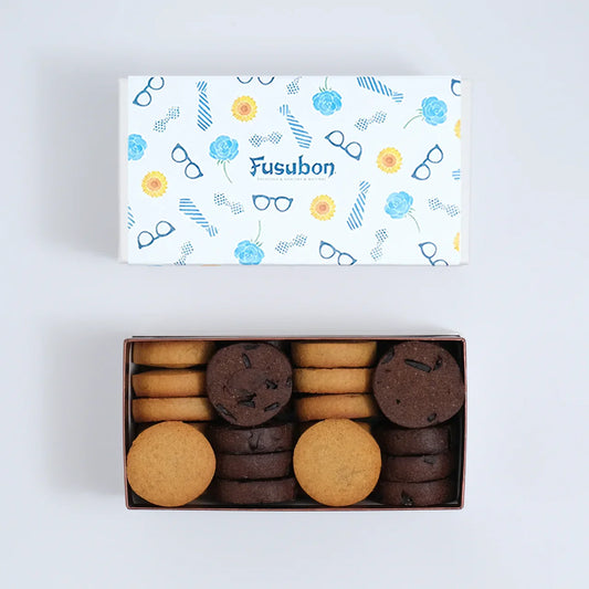 【送料・父の日パッケージ込】フスボンクッキーアソートボックス（32枚入）