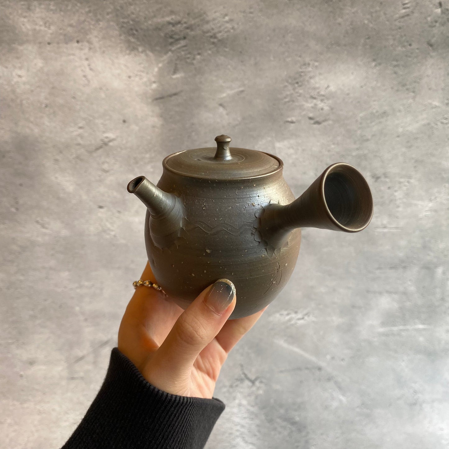 朱泥筋目急須（230ml）【10】