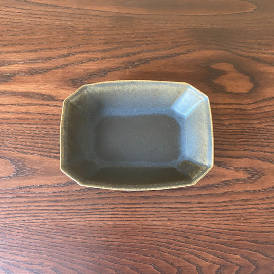 八角鉢 小 サビ釉｜古谷製陶所（信楽焼 陶器）【古40】