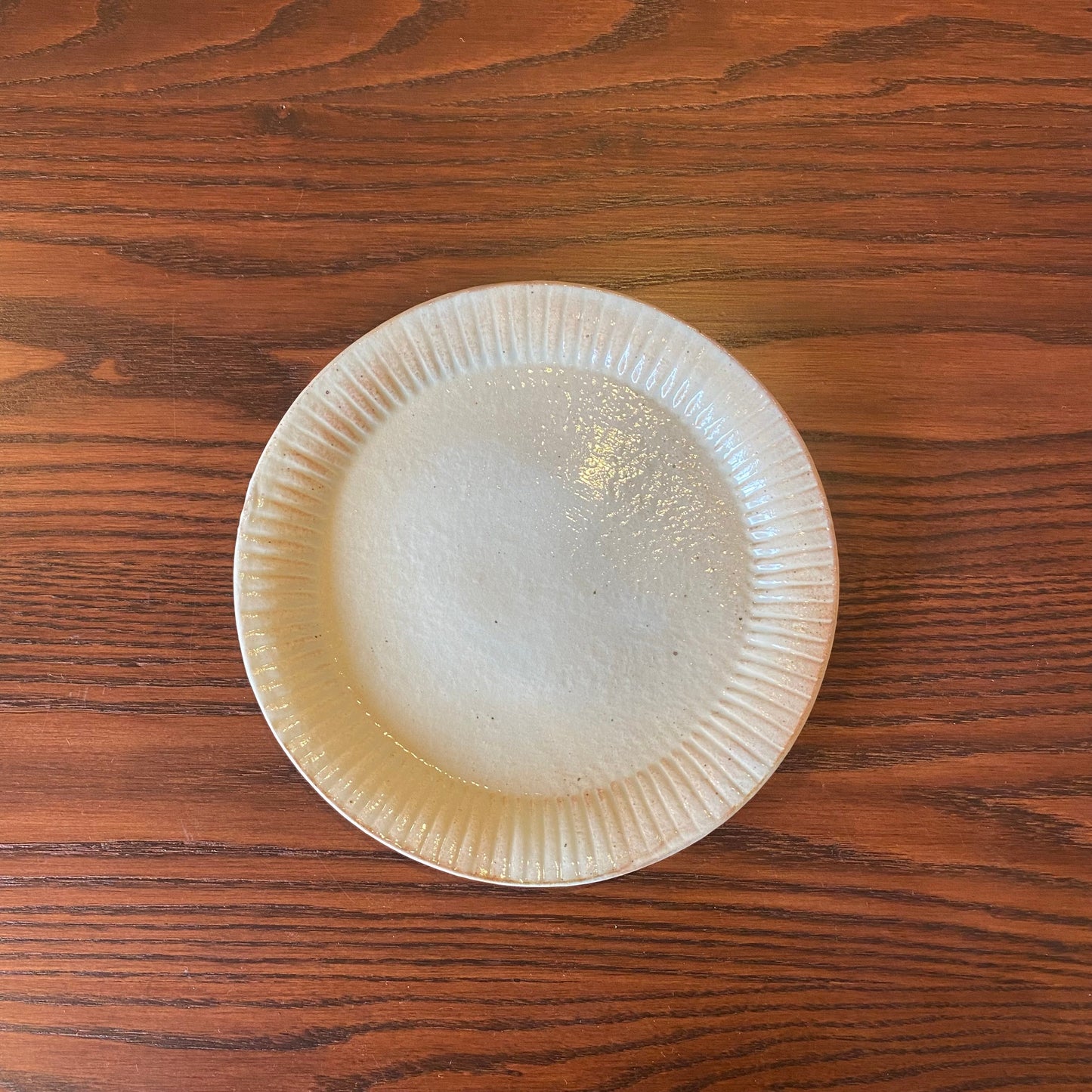 ラッフルプレート M 鉄散｜古谷製陶所（信楽焼 陶器）【古48】