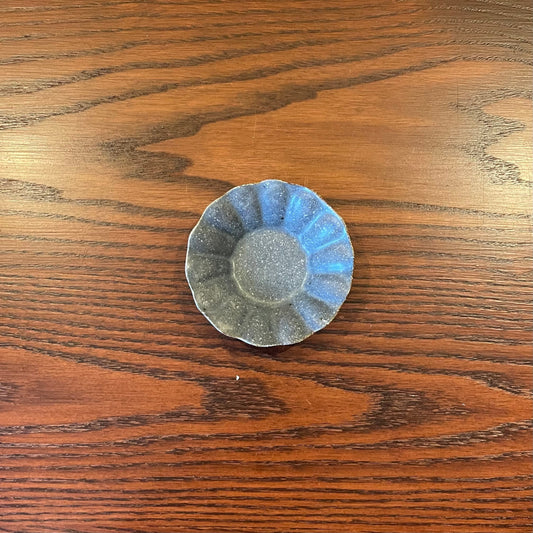 輪花深皿 豆 グレー釉｜古谷製陶所（信楽焼 陶器）【古20】