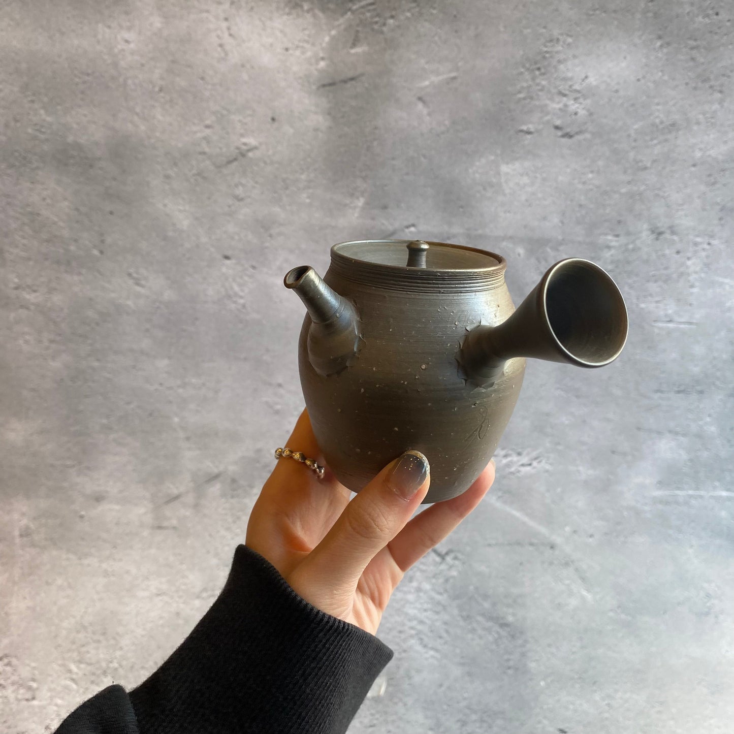 焼〆梨皮窯変急須（260ml）【9】