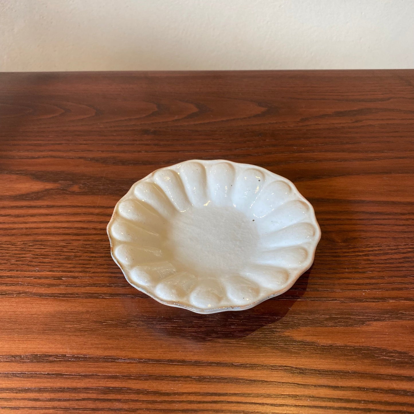 輪花深皿 小 鉄散｜古谷製陶所（信楽焼 陶器）【古51】