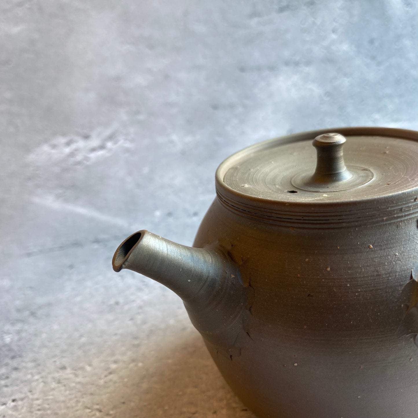 焼〆梨皮窯変急須（230ml）【14】