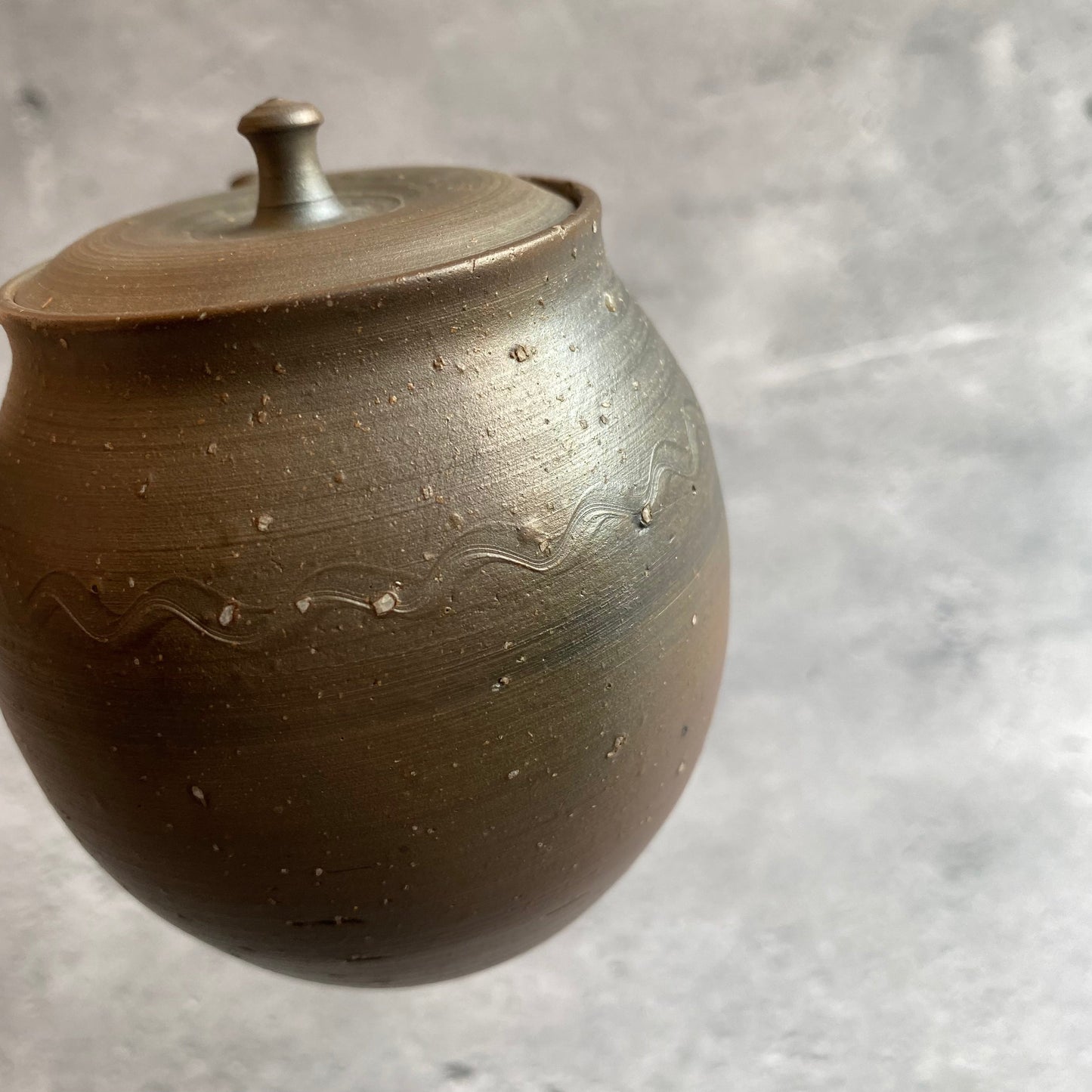 朱泥筋目急須（230ml）【10】