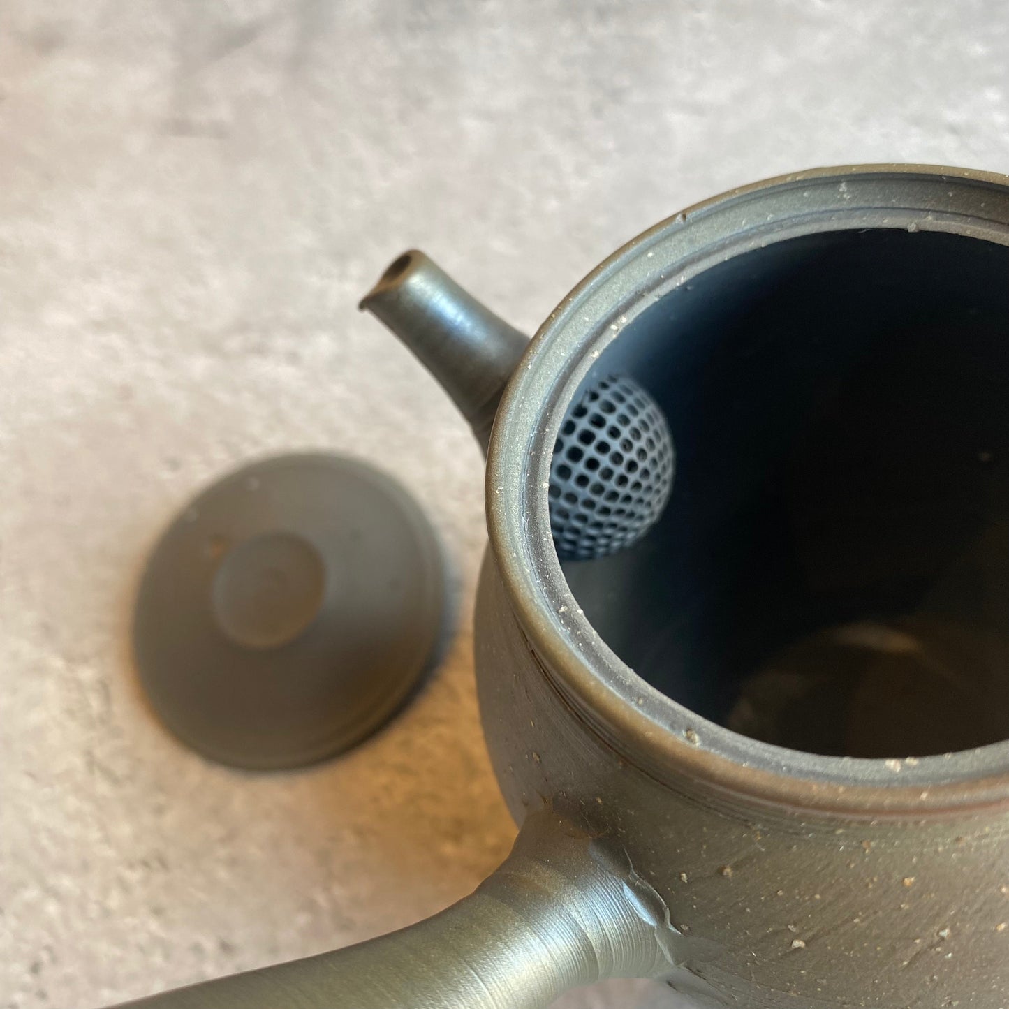 焼〆梨皮窯変急須（260ml）【9】