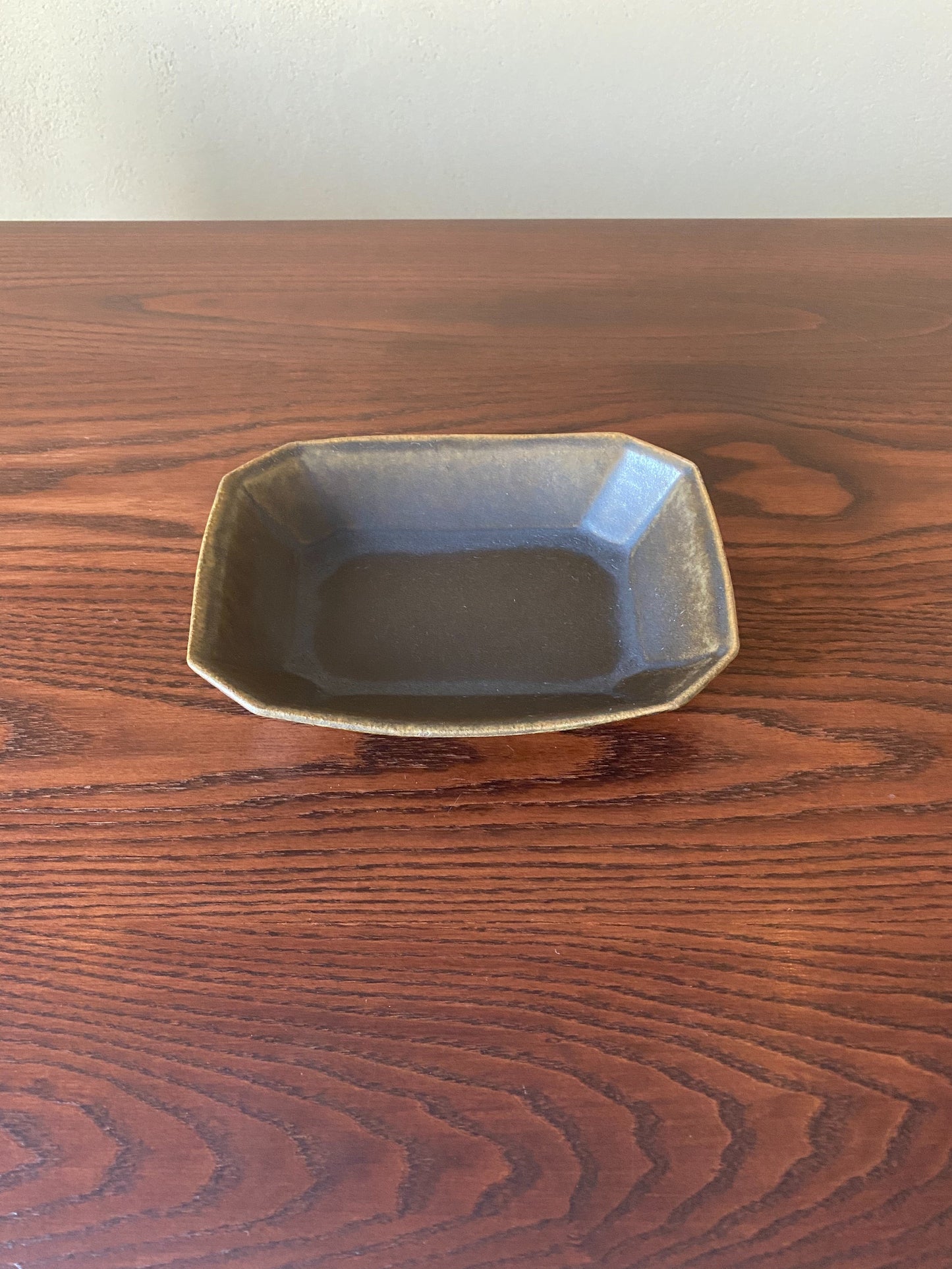 八角鉢 小 サビ釉｜古谷製陶所（信楽焼 陶器）【古40】