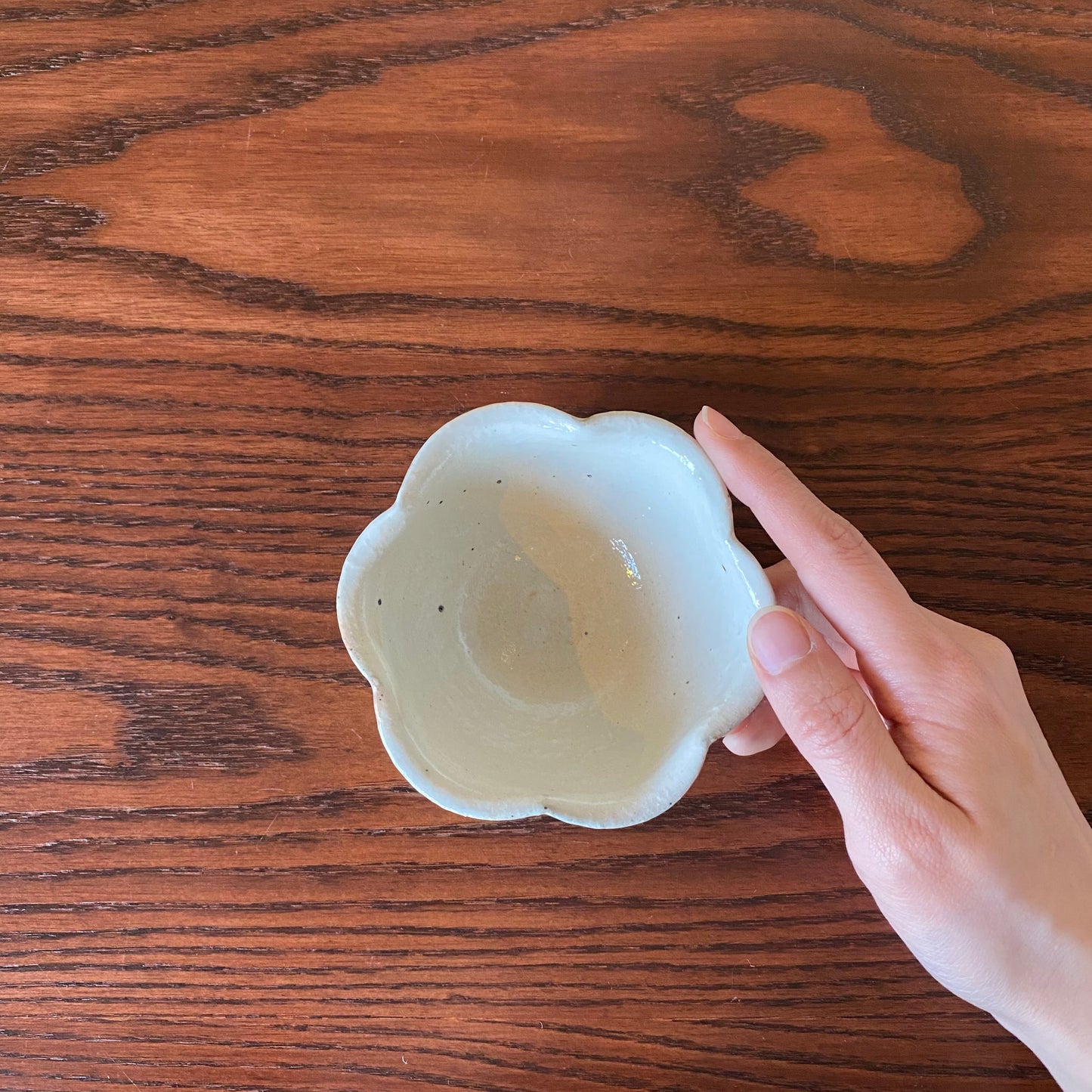 輪花豆鉢 鉄散｜古谷製陶所（信楽焼 陶器）【古64】