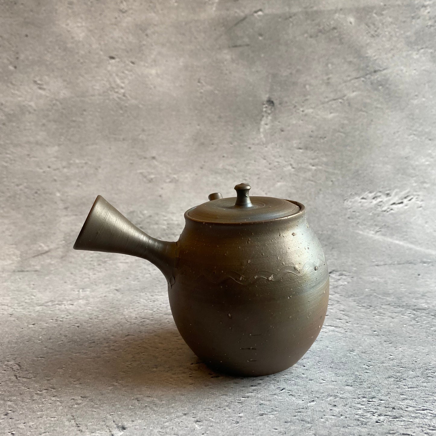 朱泥筋目急須（230ml）【10】