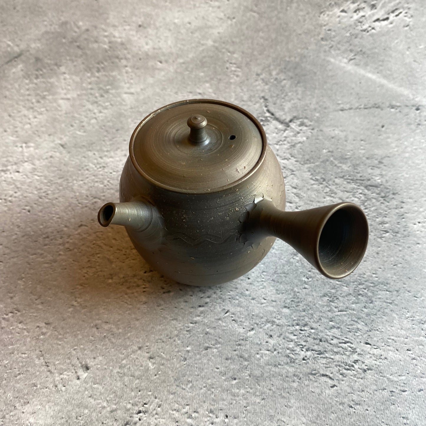 朱泥筋目急須（230ml）【10】