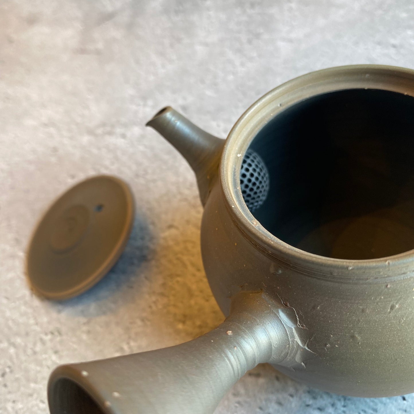 焼〆梨皮窯変急須（230ml）【14】