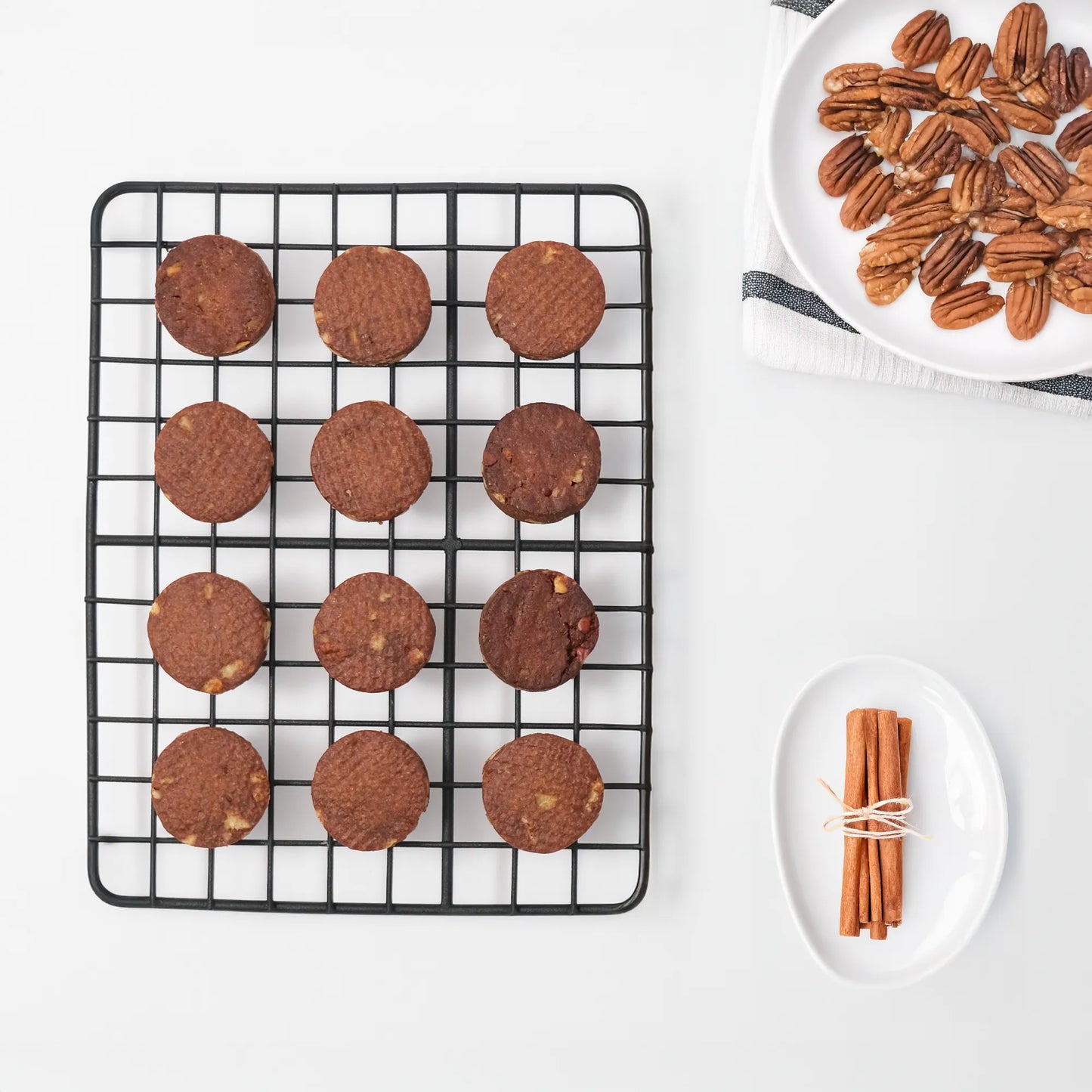 ピーカンナッツのシナモンクッキー（12枚入り） 糖質1.0/枚