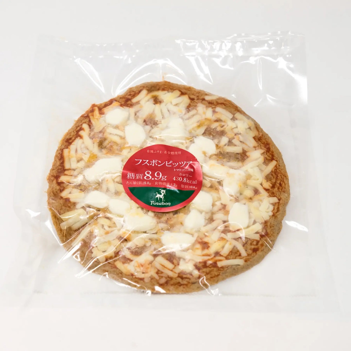 フスボンピッツァ（トマトソース味） 糖質8.9g/枚