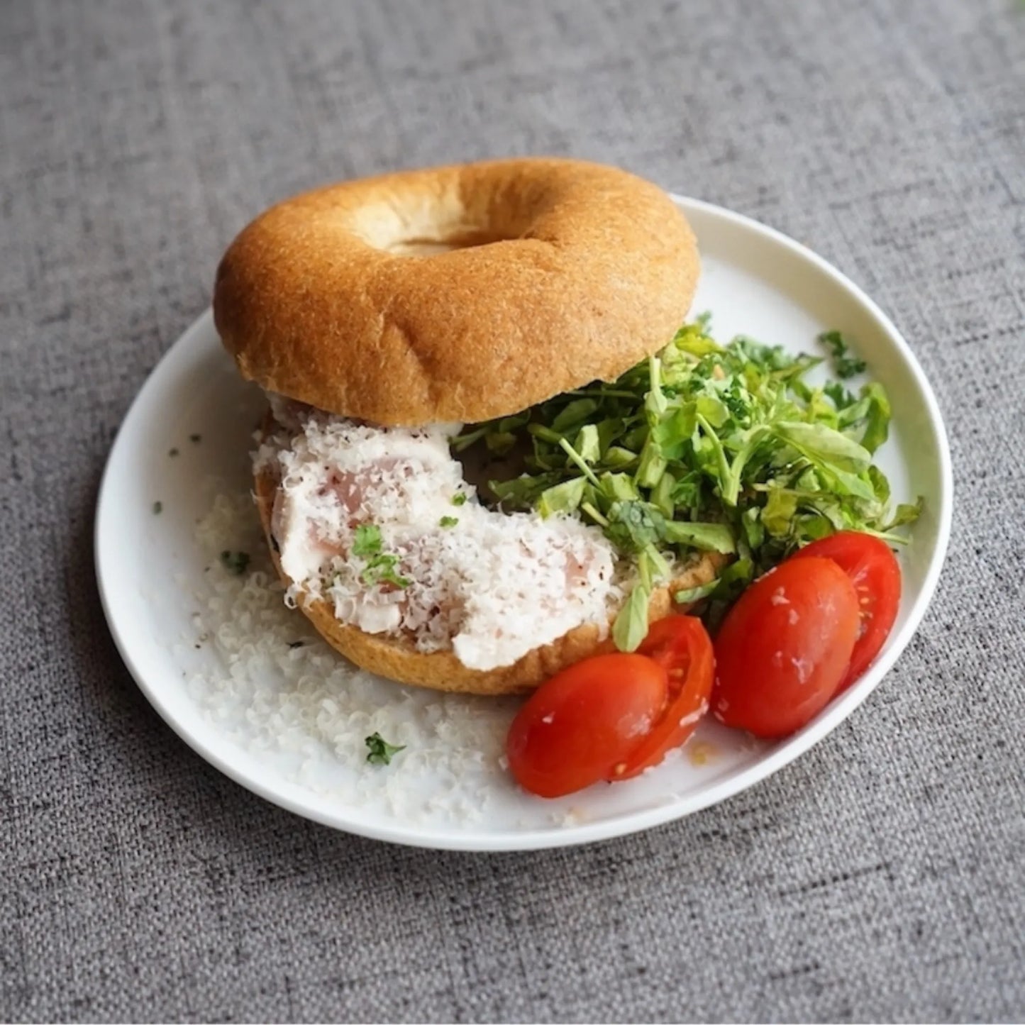 プレーンベーグル 糖質5.4g