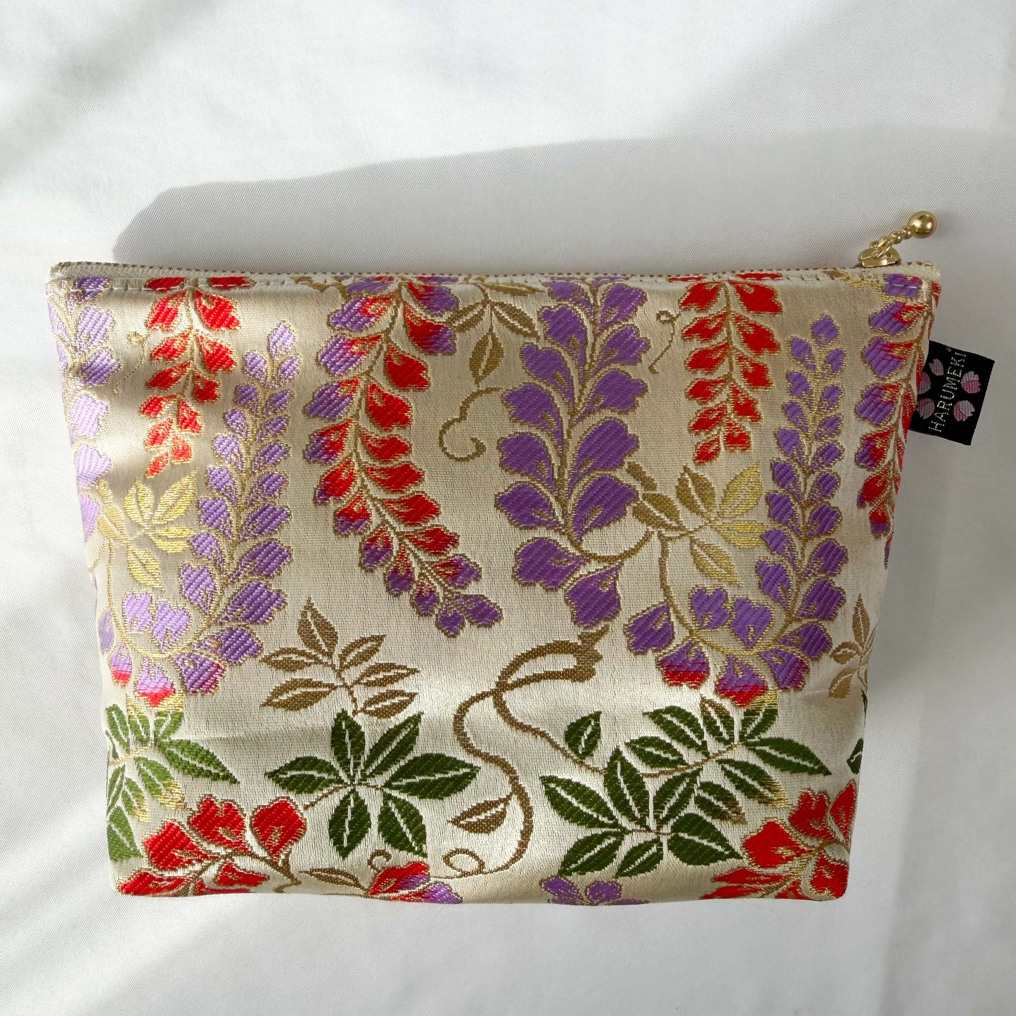 きんらん たっぷりポーチ（large）