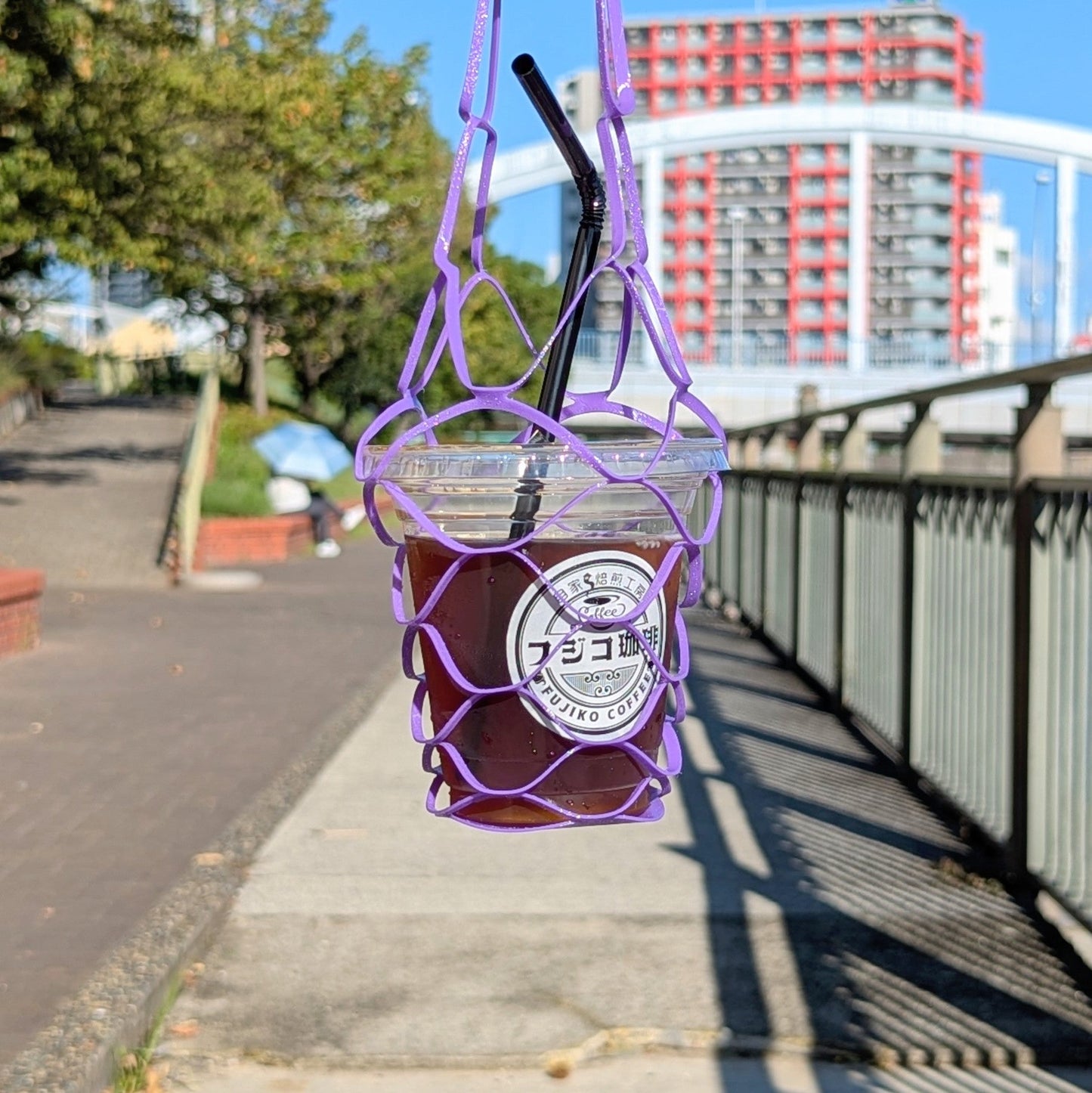 ドリンクホルダー #845cc4