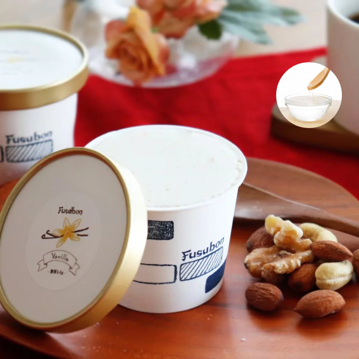 フスボンバニラアイス  糖質4.0g（120ml）