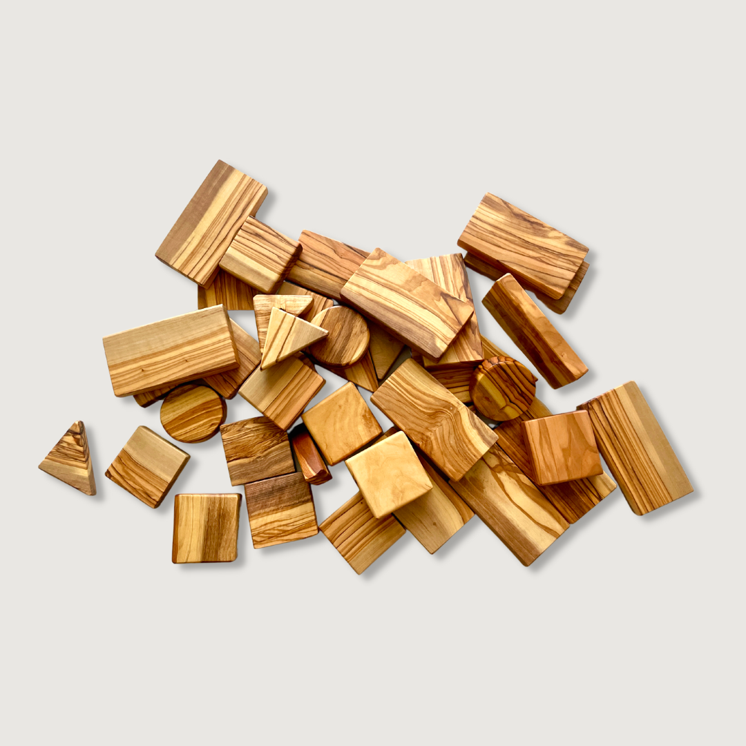 Piece of Olive - オリーブのつみき（40個セット）