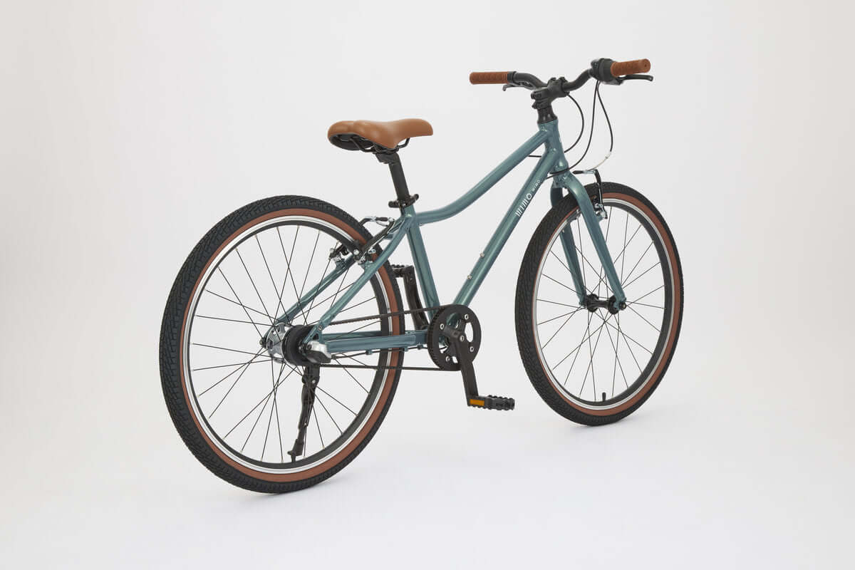 wimo kids 24 (Kale / ケール）| 24インチ子供自転車 - ブルーグリーンのデザインの自転車